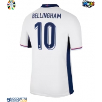 Moški Nogometni dresi Anglija Jude Bellingham #10 Domači EP 2024 Kratek Rokav